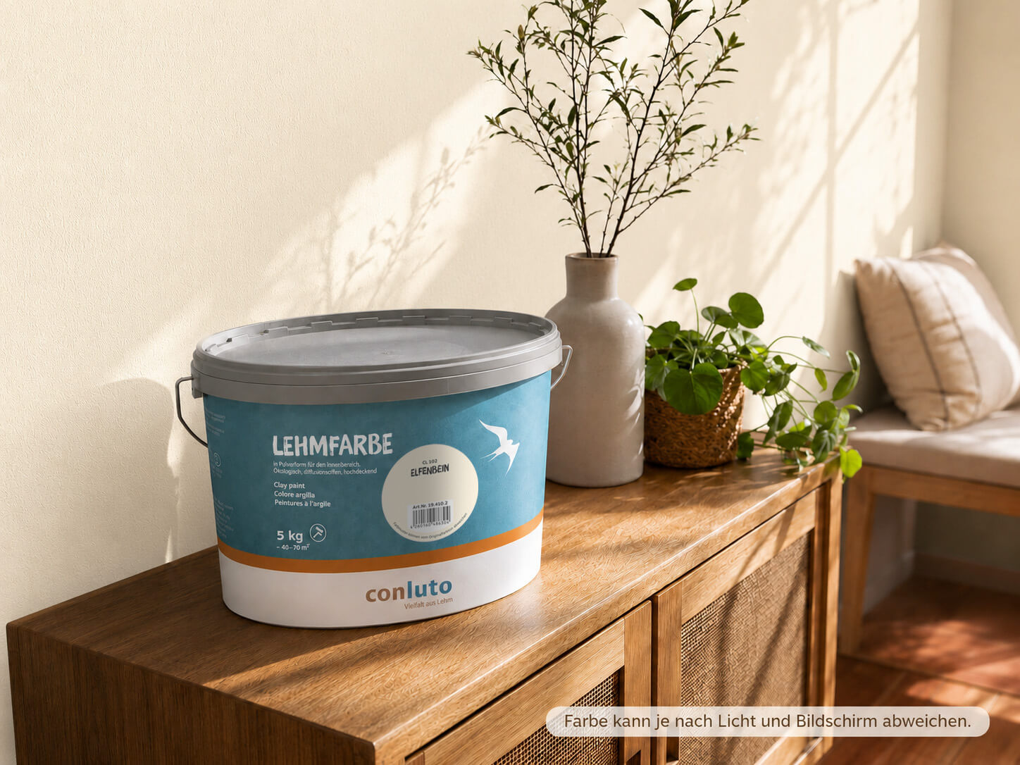 conluto Lehmfarbe · Elfenbein CL102