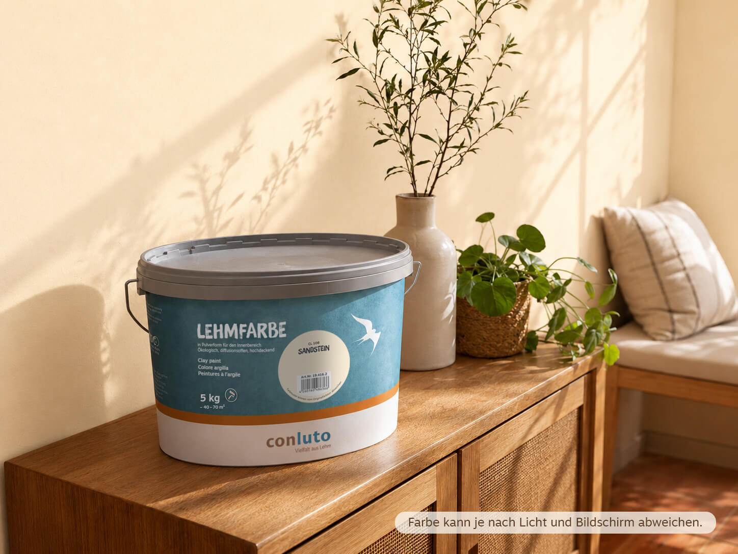 conluto Lehmfarbe · Sandstein CL108