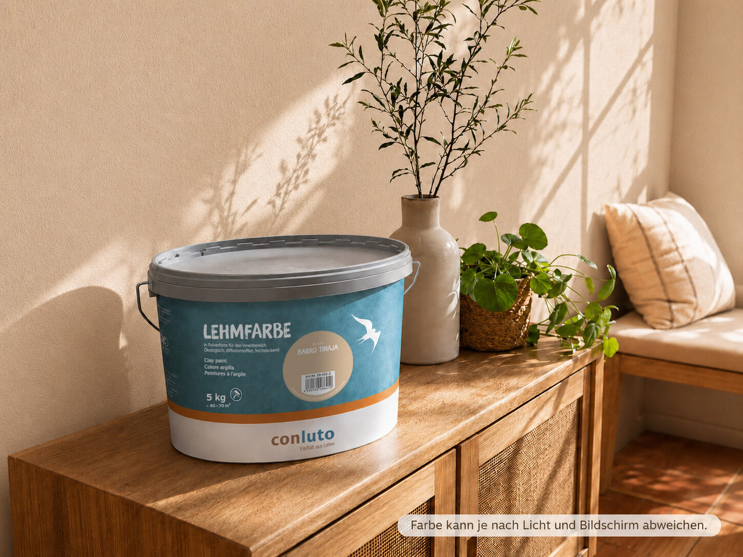 conluto Lehmfarbe · Barro Tinaja CL113
