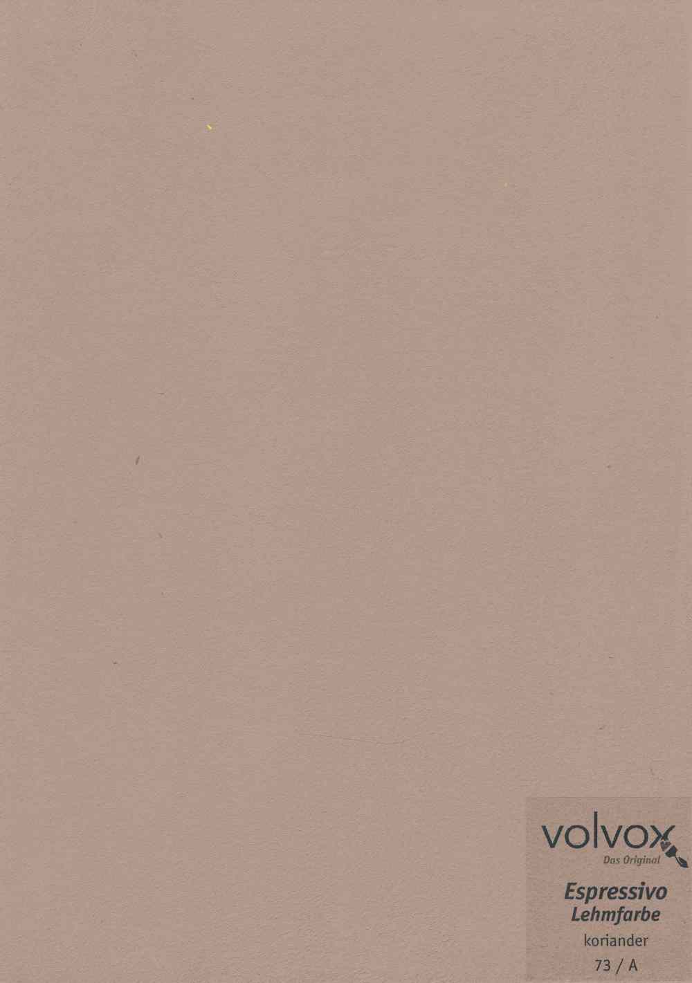 Volvox Espressivo Lehmfarbe 073 koriander · 10ltr. 