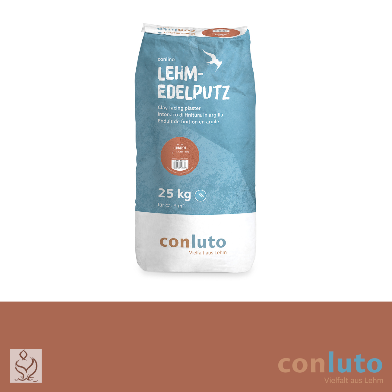 conluto Lehm Edelputz · Lehmrot · CP120 conluto Lehm Edelputz · Lehmrot · CP120