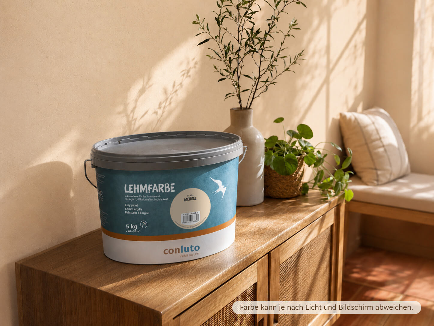 conluto Lehmfarbe · Mergel CL104