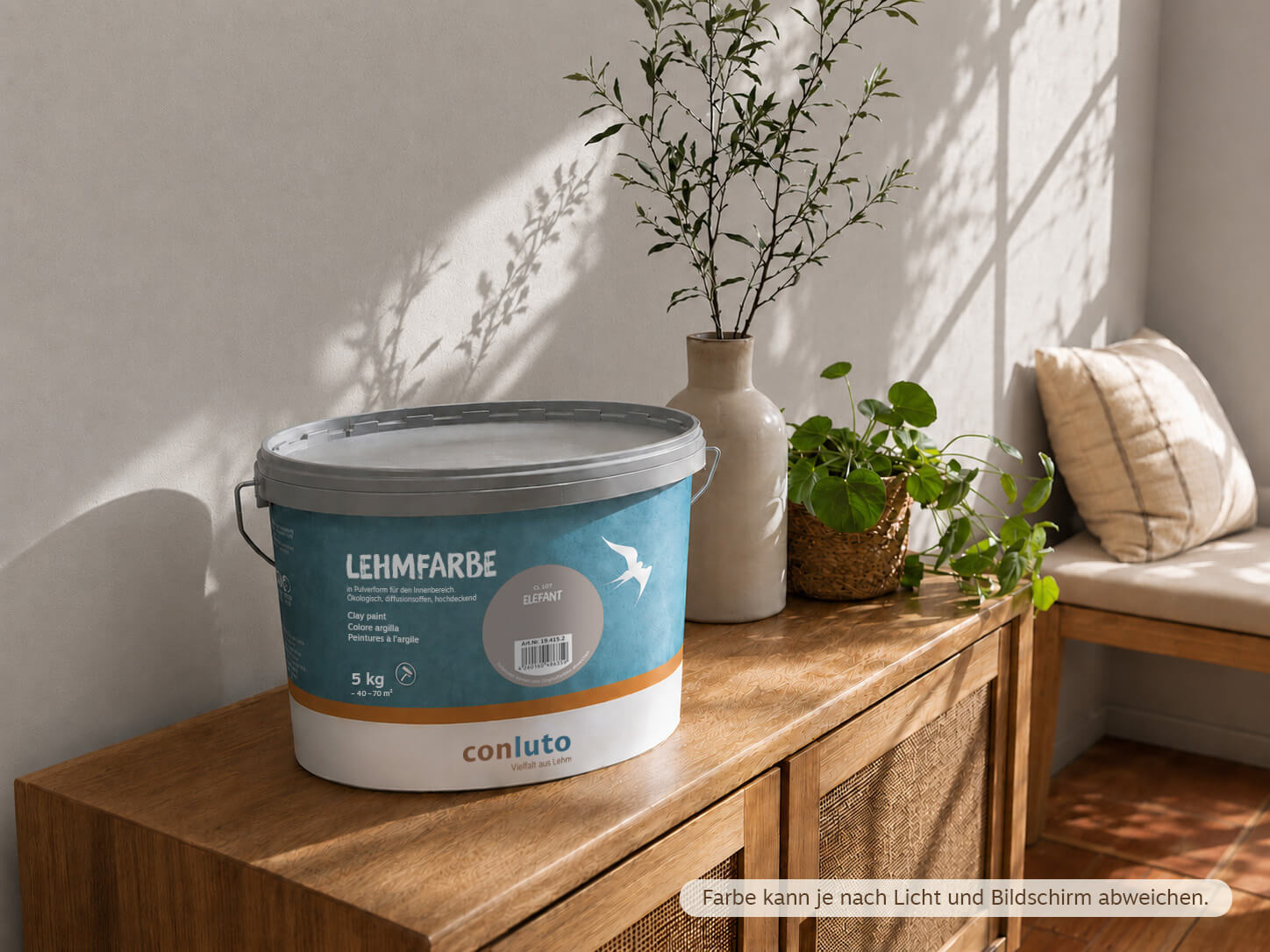 conluto Lehmfarbe · Elefant CL107 conluto Lehmfarbe · Elefant CL107