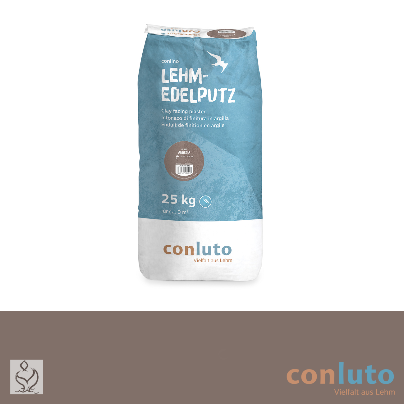 conluto Lehm Edelputz · Ardesia · CP110 conluto Lehm Edelputz · Ardesia · CP110