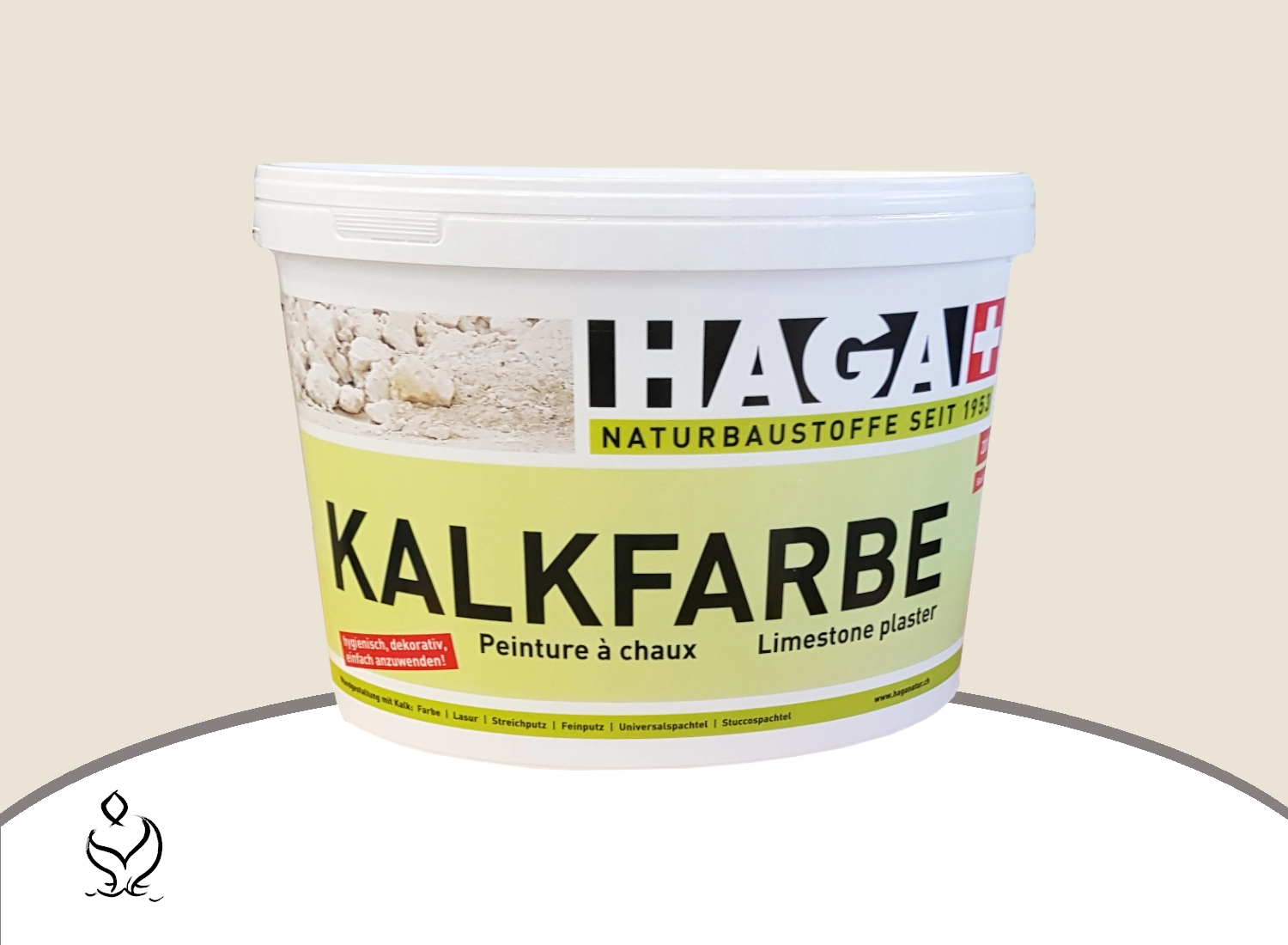 Haga Kalkfarbe Farbton