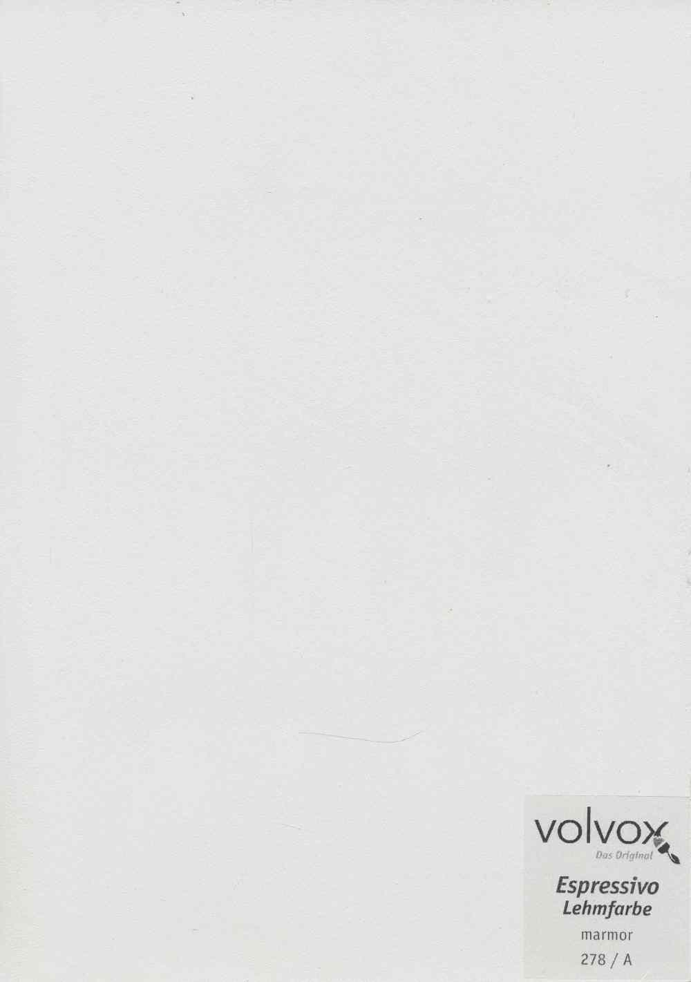 Volvox Espressivo Lehmfarbe 278 marmor · 0,9ltr.