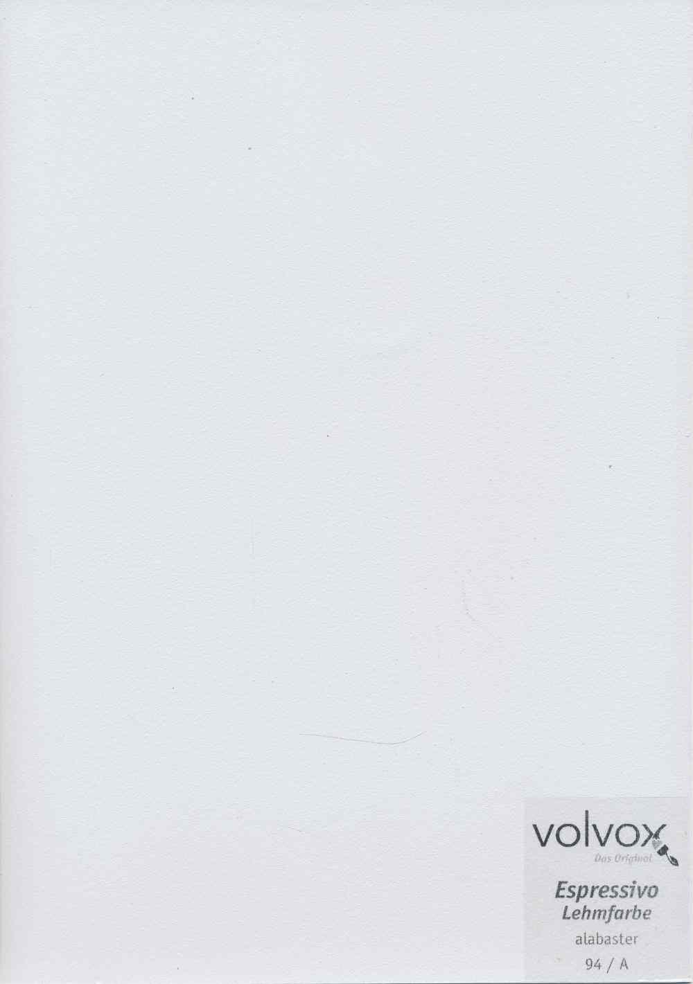 Volvox Espressivo Lehmfarbe 094 alabaster · 0,9ltr.