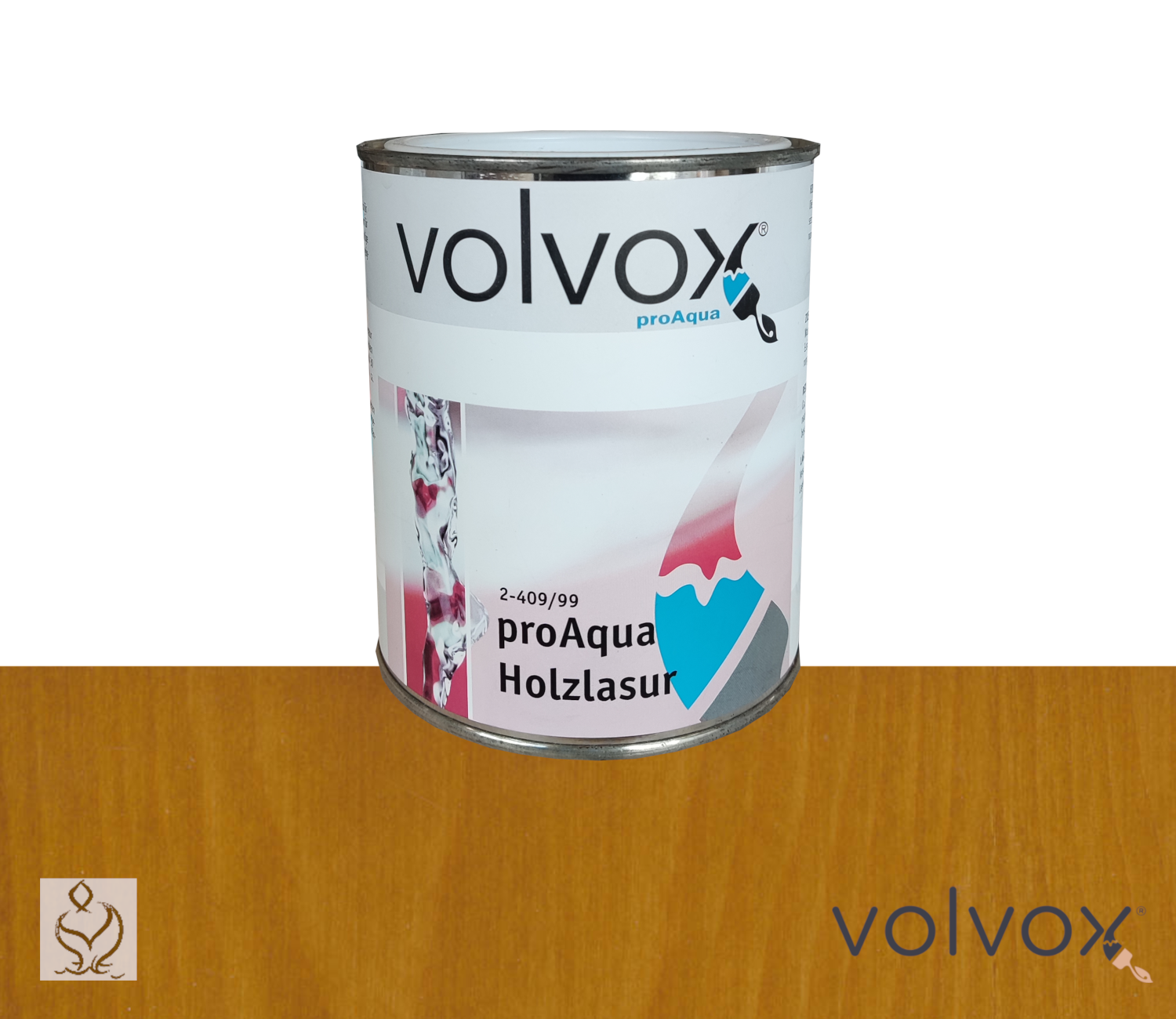 Volvox proAqua Holzlasur · walnuss