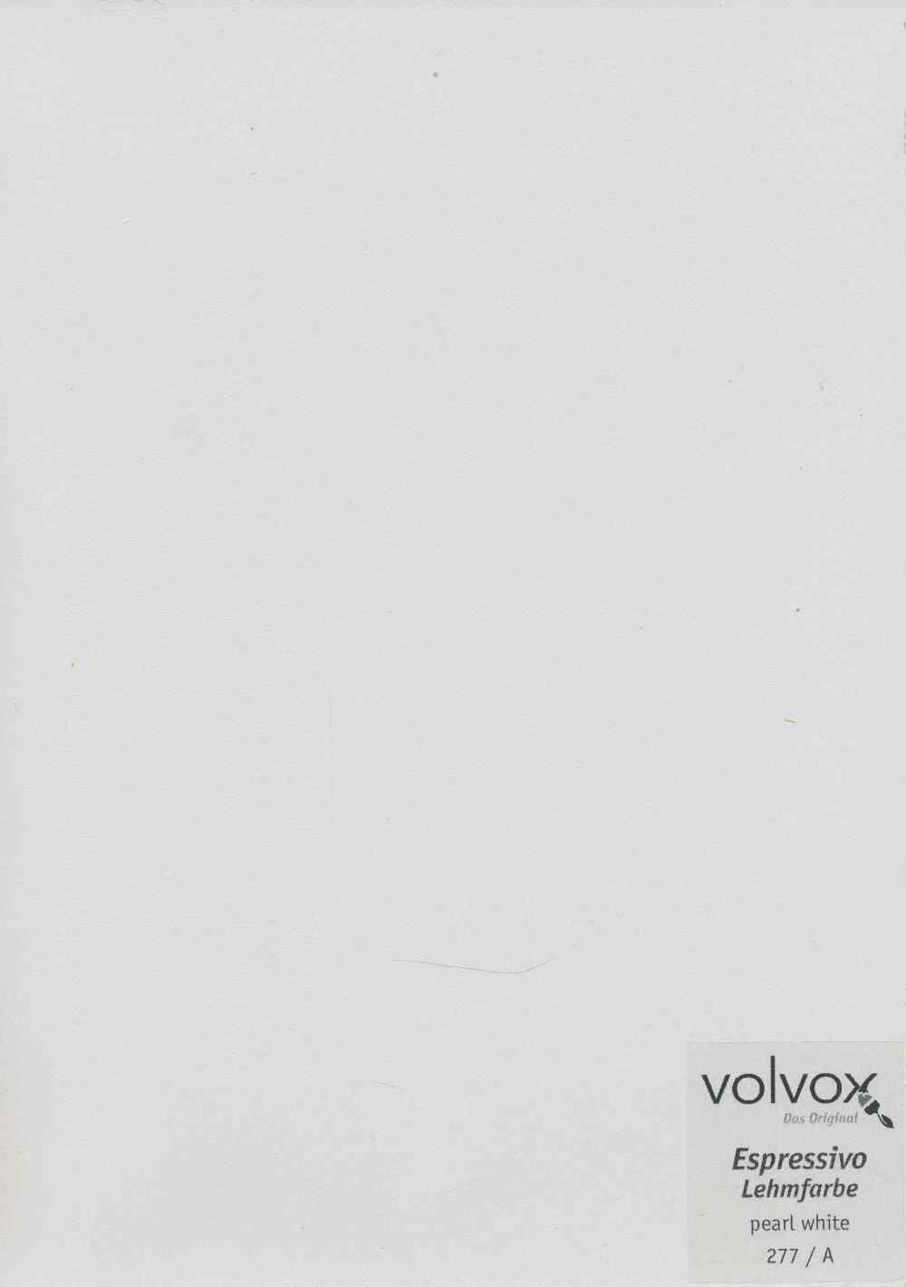 Volvox Espressivo Lehmfarbe 277 pearl white