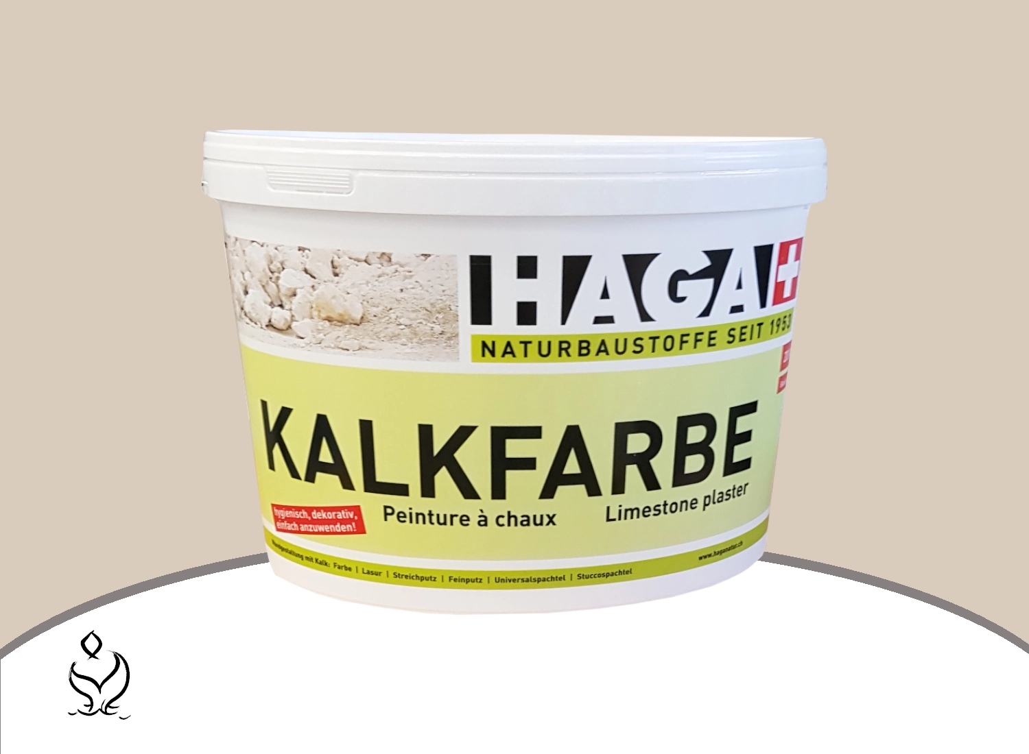 Haga Kalkfarbe Farbton