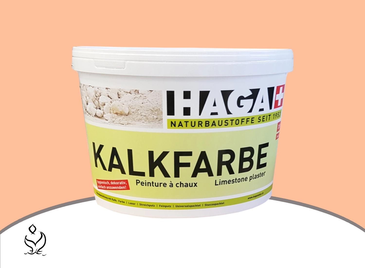 Haga Kalkfarbe Farbton