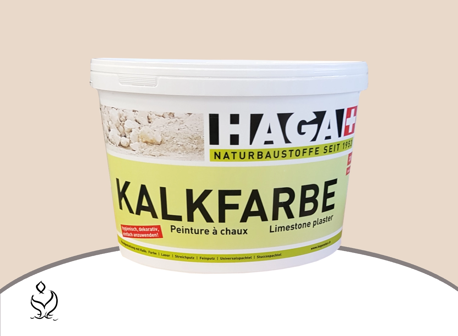 Haga Kalkfarbe Farbton