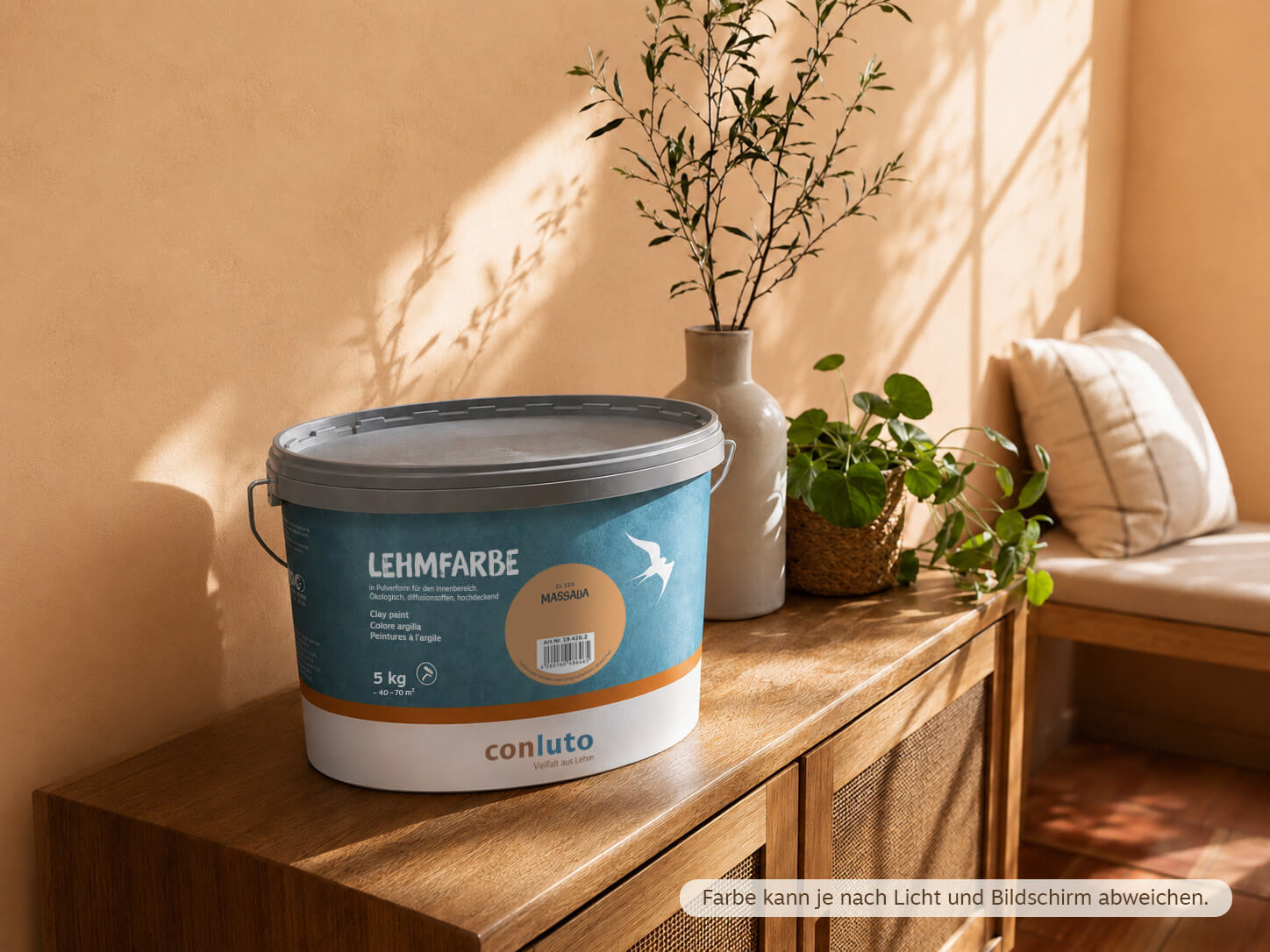 conluto Lehmfarbe · Massada CL123