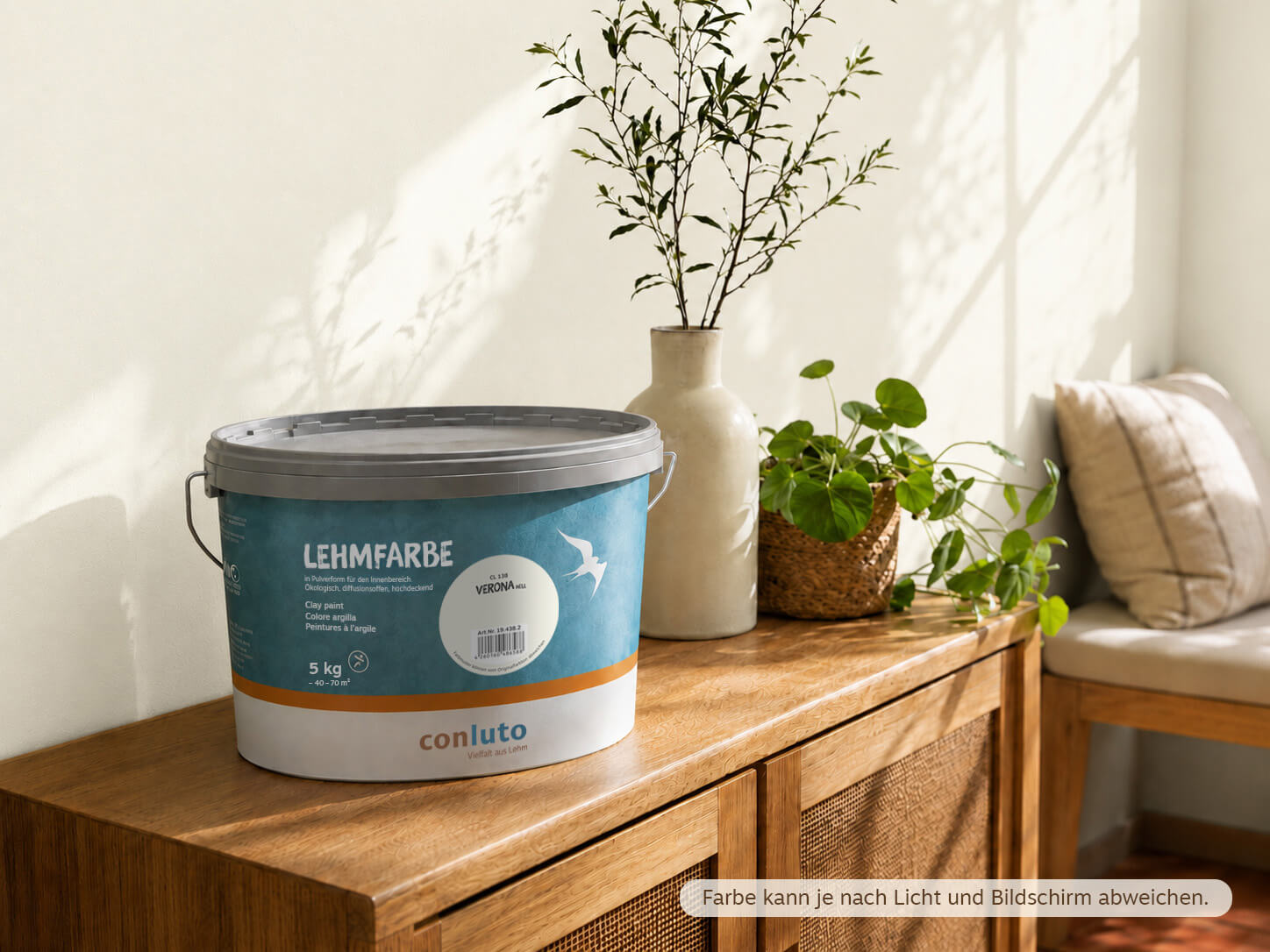 conluto Lehmfarbe · Verona hell CL138 conluto Lehmfarbe · Verona hell CL138