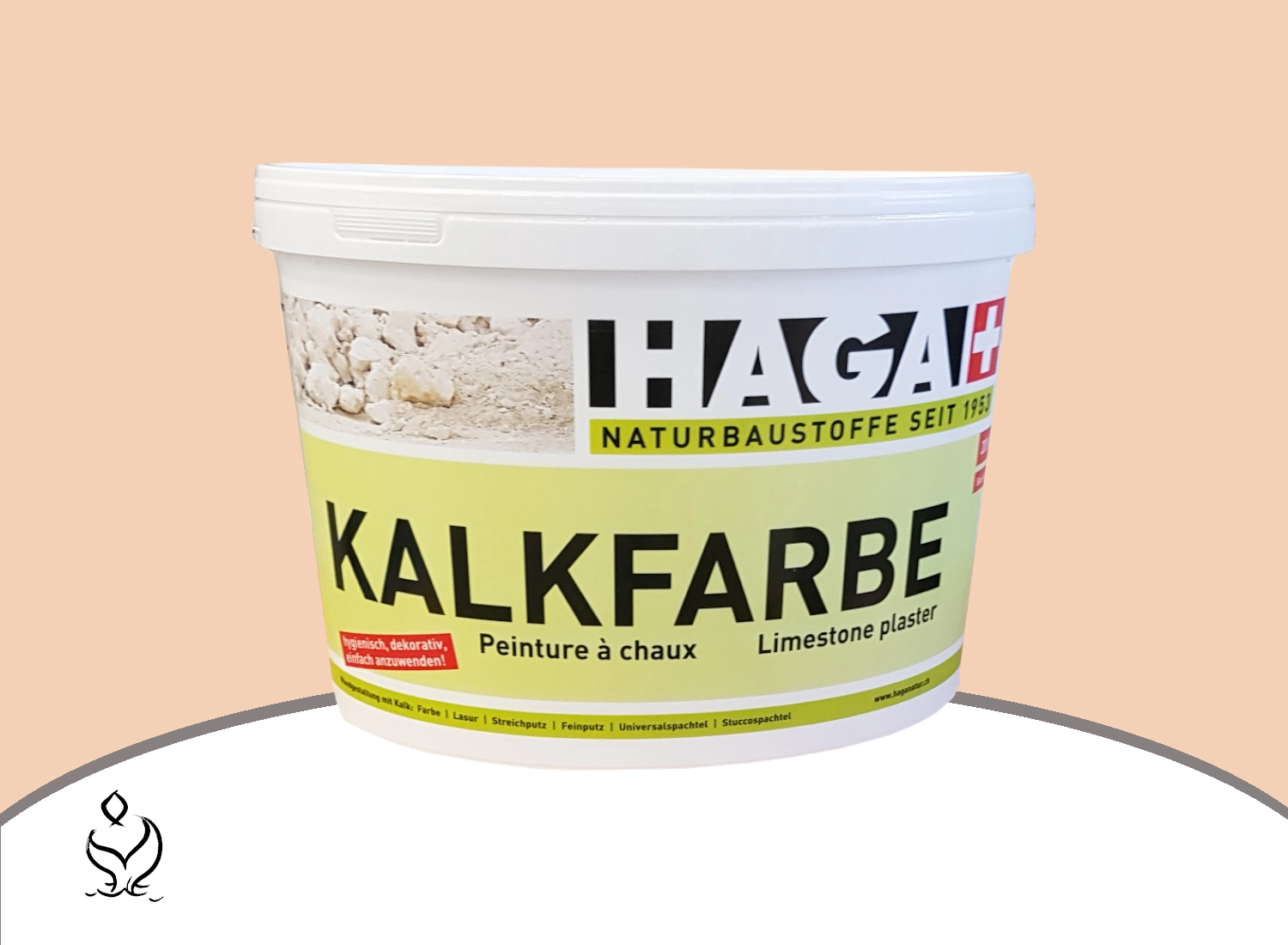 Haga Kalkfarbe Farbton