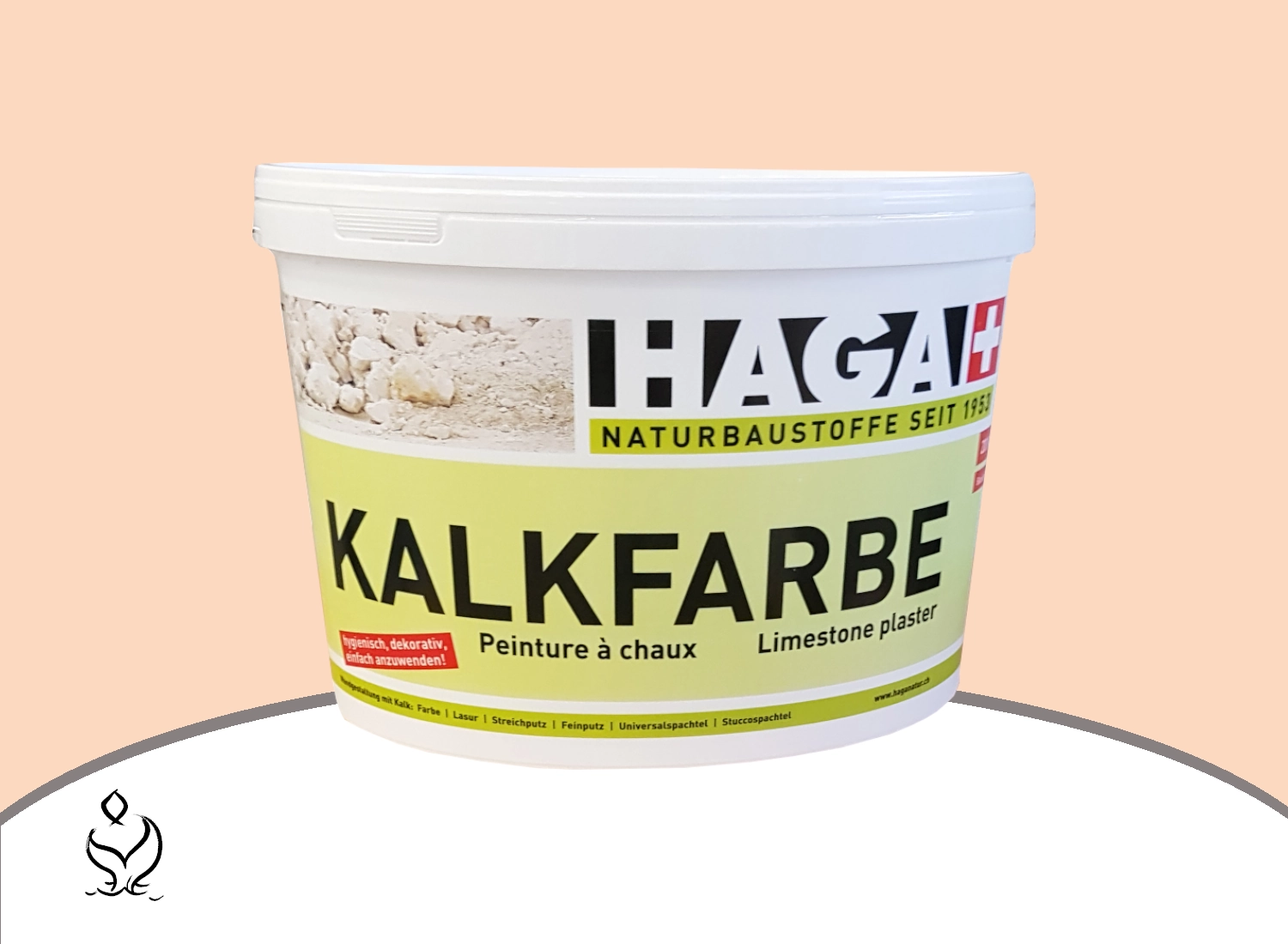 Haga Kalkfarbe Farbton