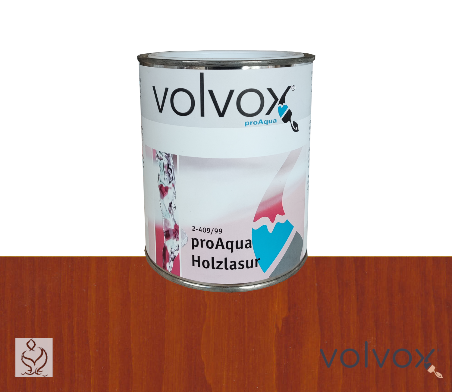 Volvox proAqua Holzlasur · mahagoni