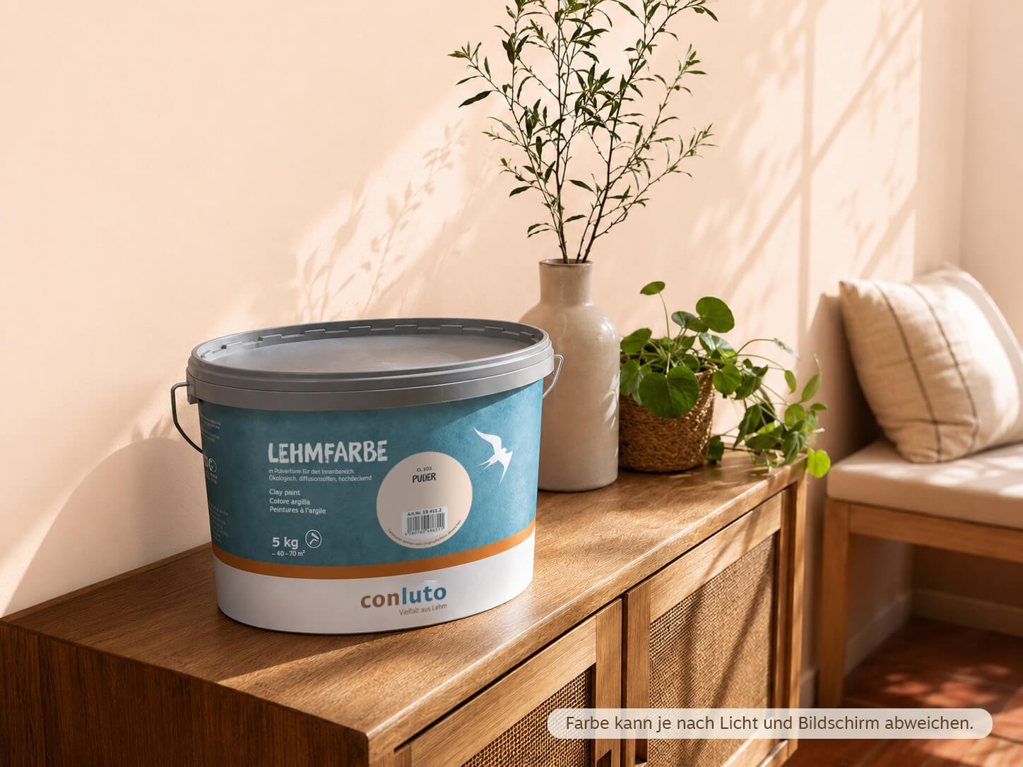 conluto Lehmfarbe · Puder CL103