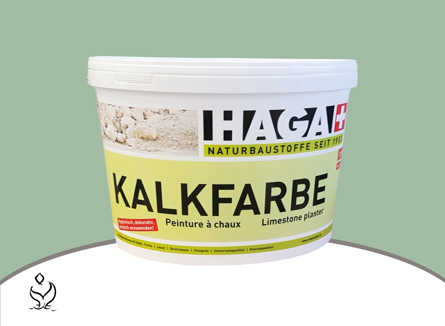 Haga Kalkfarbe Farbton